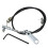 Kit universal de cabo de aceleração de 24 polegadas com suporte de montagem para Hot Rod e Rat Rod com carburador Carter SB 1