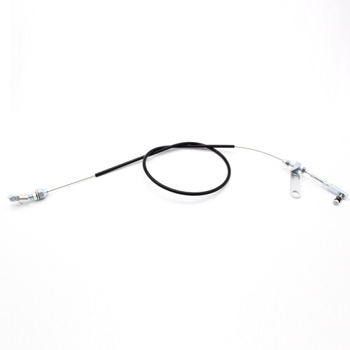 Kit universal de cabo de aceleração de 24 polegadas com suporte de montagem para Hot Rod e Rat Rod com carburador Carter SB 1
