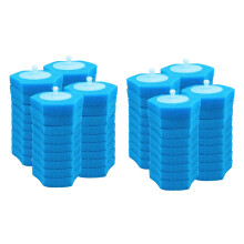 72 Pcs Toilet Brush Replacement Head,Toilet Stick Replacement,Toilet Cleaner Replacement,Disposable Toilet Brush Head