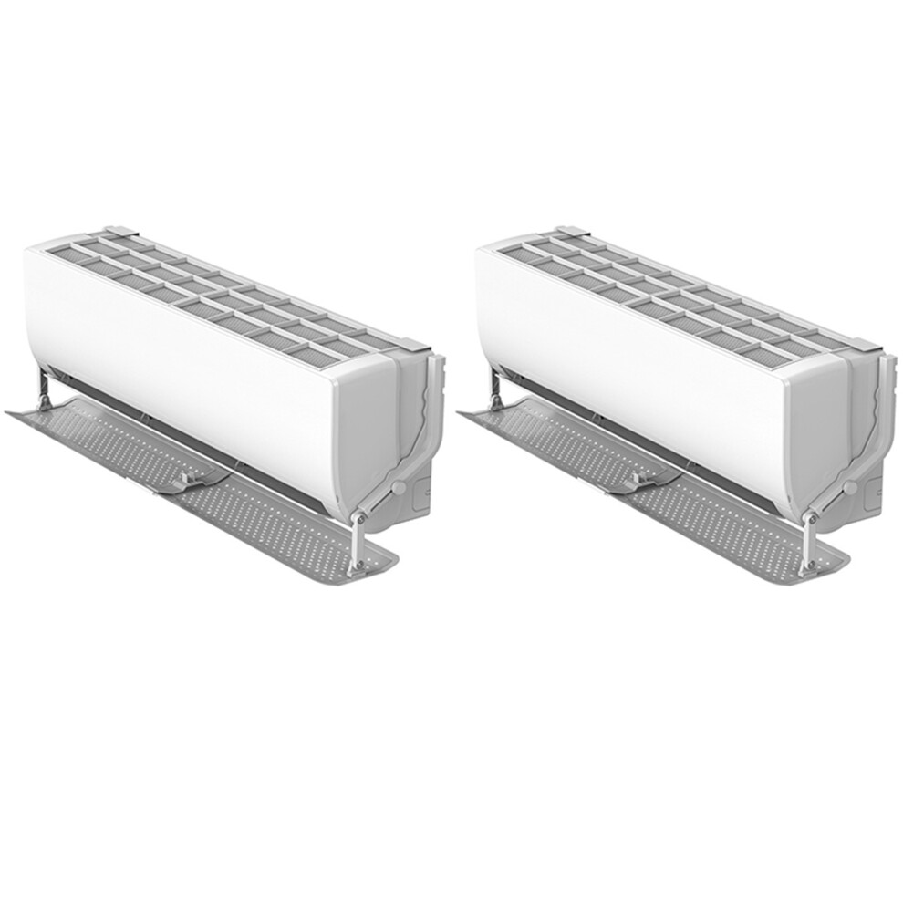 2X Air Conditioner Cover Windshield Air Conditioning Deflector Baffle Shield Wind Guide Anti-Wind Shield No Filter 4852918037632