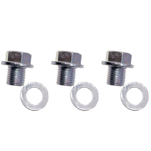 3X 90009-R70-A00 Engine Oil Pan Drain Bolt Plug with Washer for /