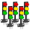 10x LED Traffic Light Module DIY Mini Traffic Light 3.3-5V Compatible with for 2