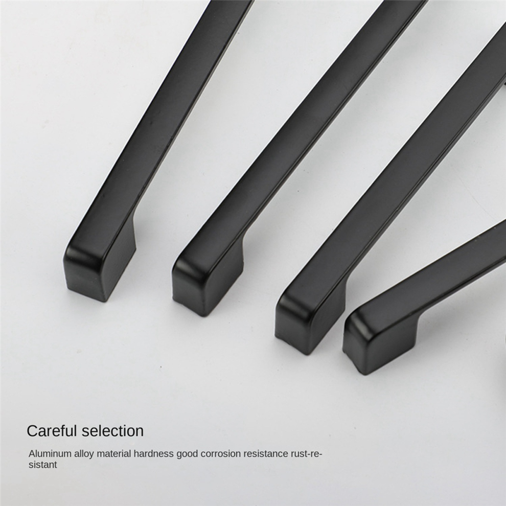 20Pcs Black Handles For Furniture Cabinet Knobs And Handles Kitchen Handles Drawer Knobs Cabinet Pulls 96Mm 4852918035362