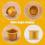 20 Pcs Metal Candle Insert Holder Set for Tree Candles Table 10