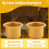 20 Pcs Metal Candle Insert Holder Set for Tree Candles Table 6