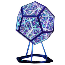 Dodecaedron Color Art Light,Space LED Lamp, USB Charging