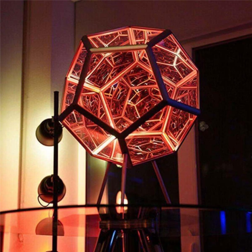 Dodecaedron Color Art Light,Space LED Lamp, USB Charging 2