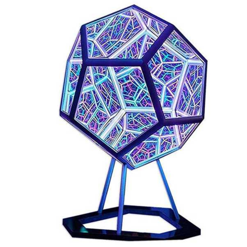 Dodecaedron Color Art Light,Space LED Lamp, USB Charging 1
