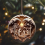 Adornos navideños Adornos de belén, efecto 3D plano 8