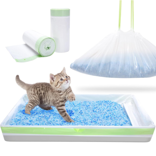 Litter Box Liners Compatible with Petx Scoopfree Self-Cleaning 2