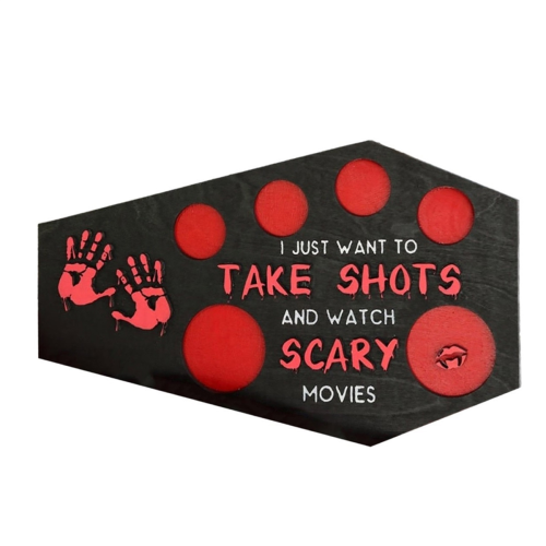 Halloween Horror Shot Tray, Eiswürfelform in Drahtform 1
