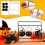 6 cuencos para servir dulces con forma de caldero de bruja de Halloween 6