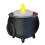 Cauldron Tea Light Holder Halloween Spooky Witch Jar Candle A 5