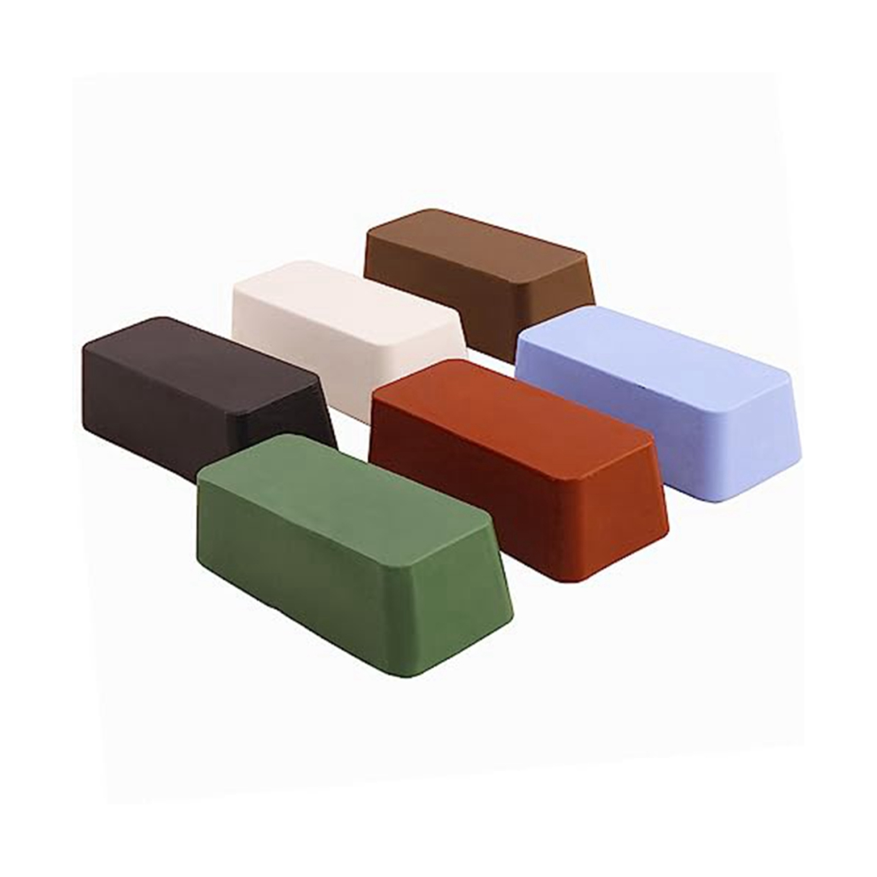 6Pcs Metal Polishing Compound Kit 24Oz Buffing Compound Bars 4Oz Each Buffing Wheels Polishing Pastes 4852847385378