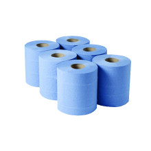 1-Ply Blue Centrefeed Rolls 300mx175mm (Pack of 6) - CBL290S