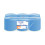 2Work 135mm Blue 3-Ply Centrefeed Roll (Pack of 6) - 2W00083 2