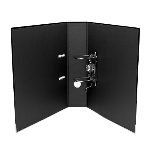 5 Star Office Lever Arch File A4 Black (Pack of 10) 1