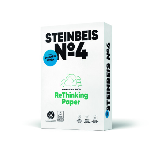 Steinbeis No.4 Evolution A4 White 80gsm Copier Paper (Pack of 2
