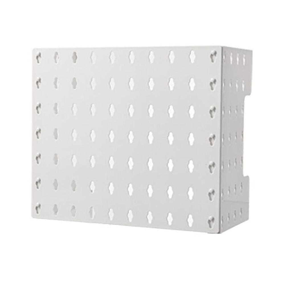 Pegboard Wall Mounted Display Multi Function Punching Free Storage Rack Gas Water Heater Pipe Cover