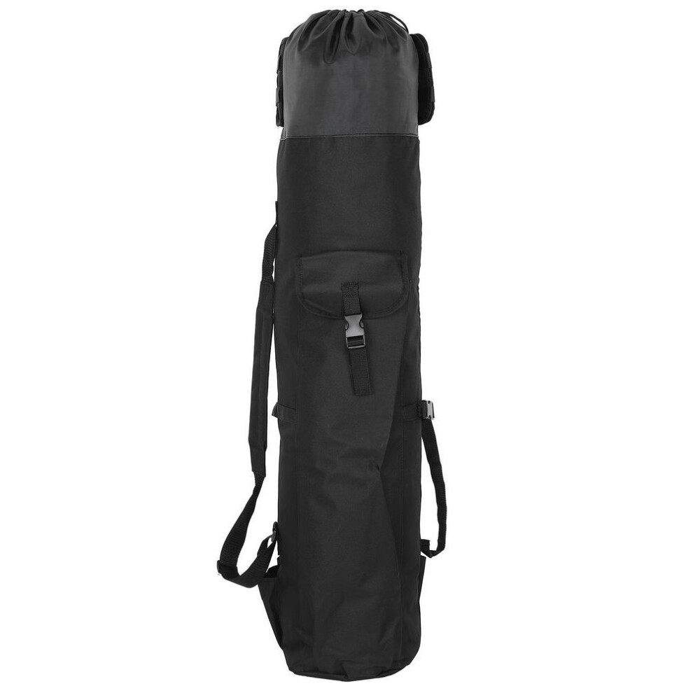 Multifunctional Fishing Rod Reel Storage Bag Pole Carry Case Fishing Tool Organizer(black )