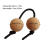 Shaker 2 Par Kork Kashaka Shaker Asalato Ball Instrument 7
