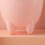 (pink) 2pcs Garbage Cans Pen Holders Large Capacity Smooth Edge Burr Free 8