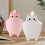 (pink) 2pcs Garbage Cans Pen Holders Large Capacity Smooth Edge Burr Free 2