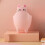 (pink) 2pcs Garbage Cans Pen Holders Large Capacity Smooth Edge Burr Free 6