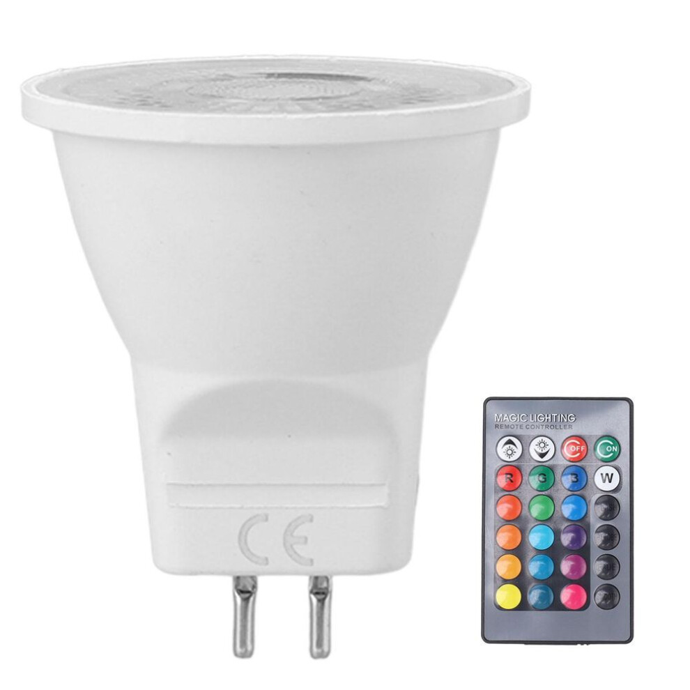 Mr11 180lm Gu4 Led Bulbs Ac Dc Rgbw Pin Base Bulbs Portable Abs 2w Gu4 Led Light Bulbs For Home