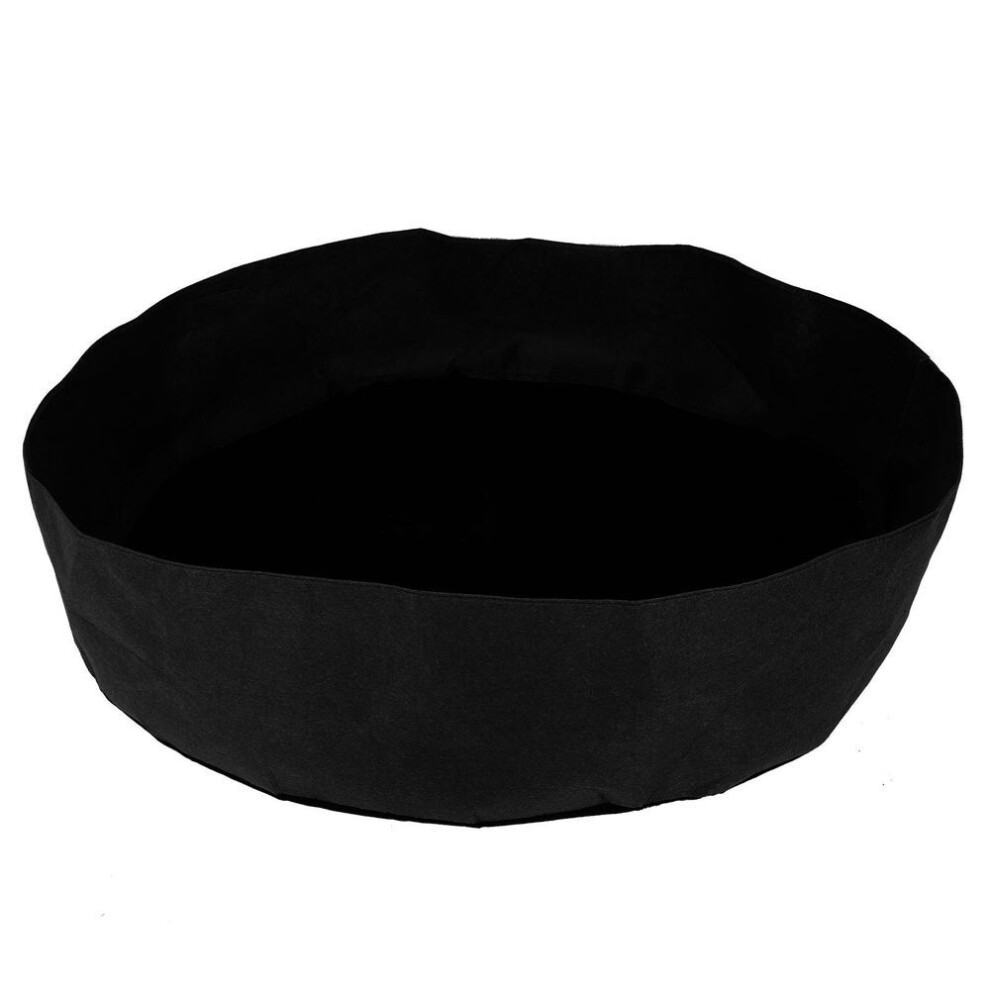 Raised Garden Bed Felt Planting Round Garden Grow Bag For Herb Flower Vegetable Plantsblack