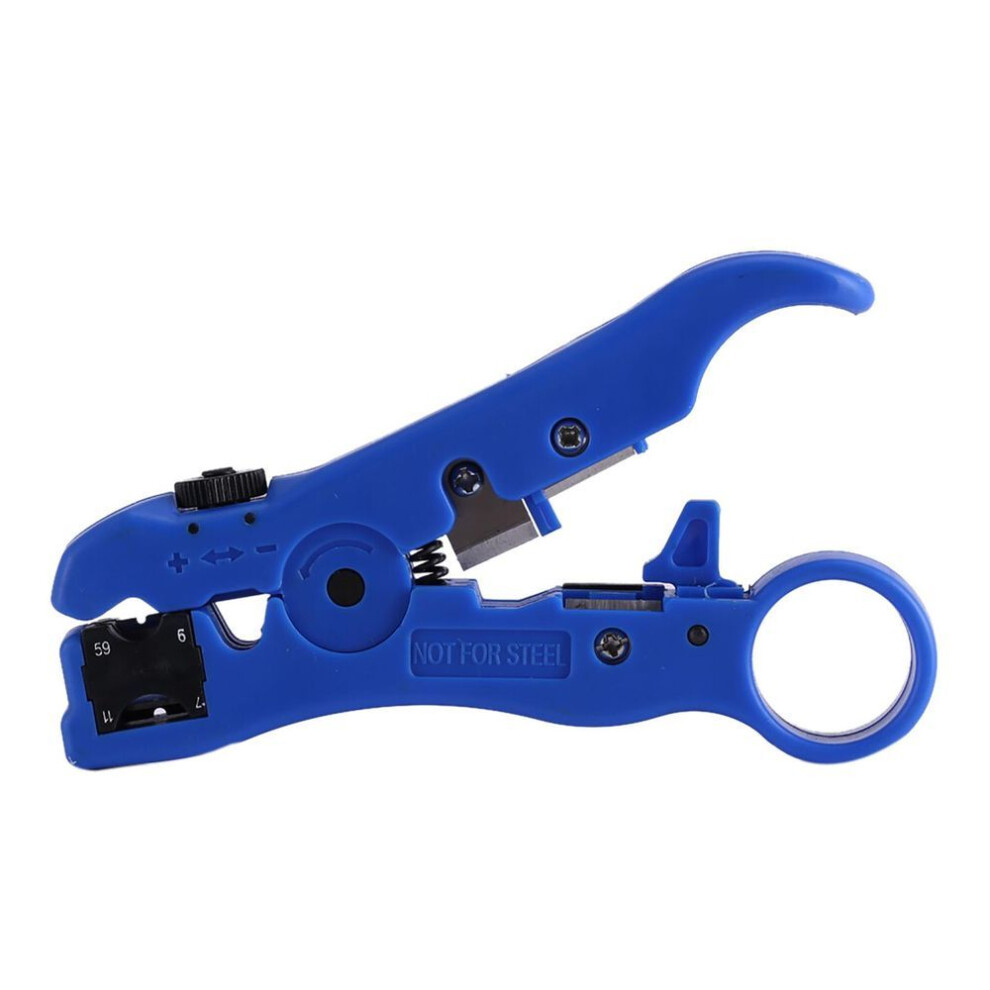 Rotary Coax Coaxial Cable Cutter Stripper Stripping Tool For Rg59 Rg6 Rg7 Rg11 Wire
