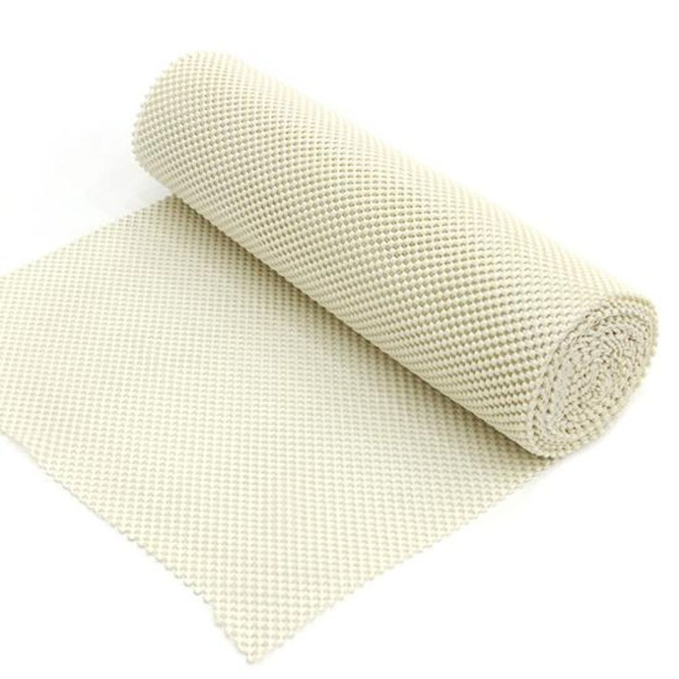 (white) Non-slip Mat Convenient Drawer Liner Mat Versatile Cabinets Shelf Protection