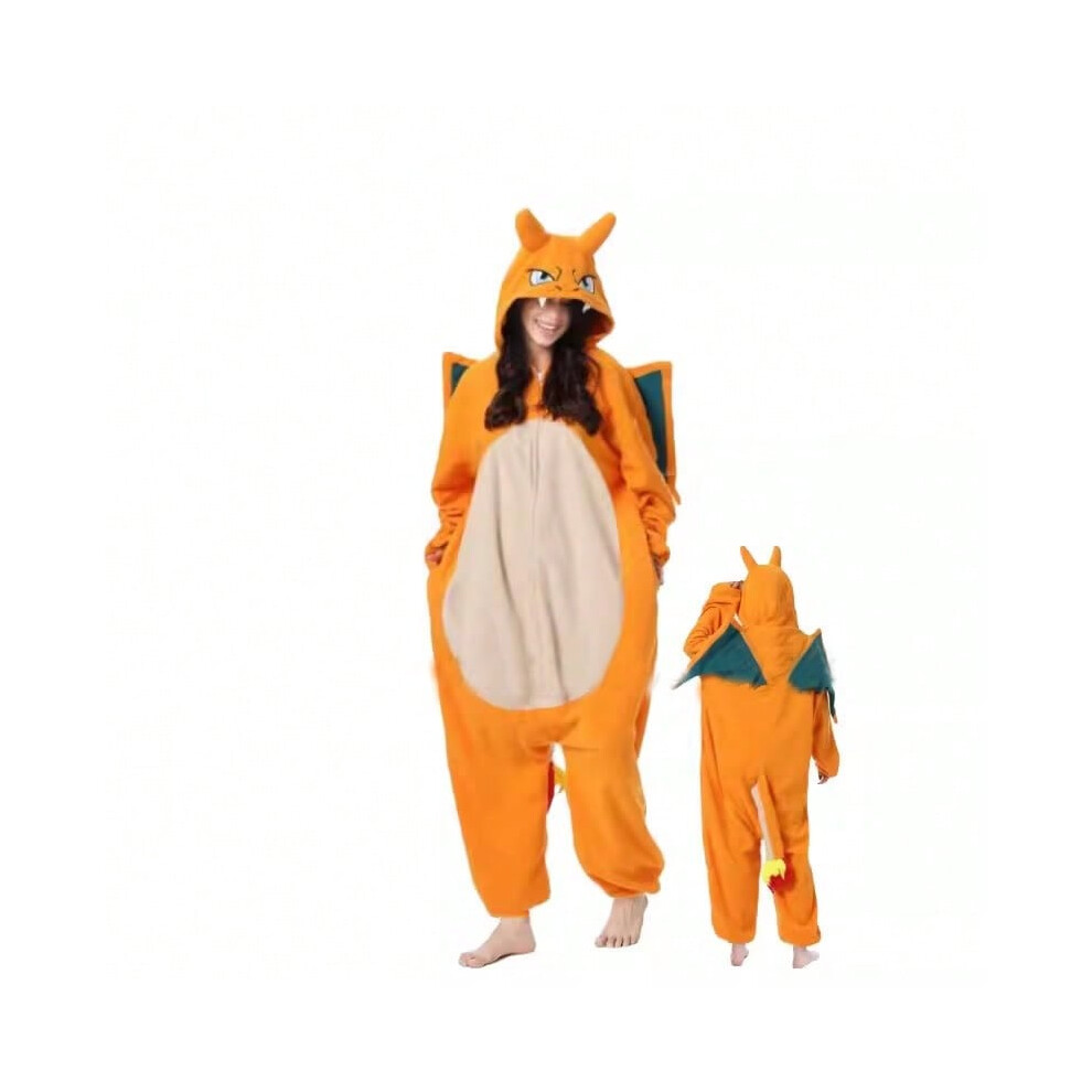 Blewandy (Charizard, Xl (Height 178-188Cm)) Pokémon Stupid Fire Crocodile One-Piece Pajamas Cartoon Adult Anime Costume Super Dream New Leaf Cat Lucario Clothe
