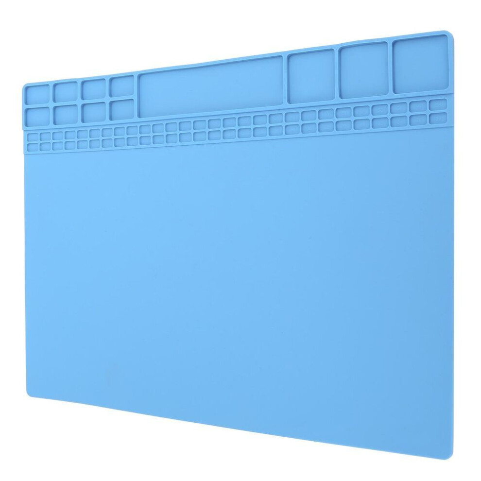 400x300mm Heat Insulation Working Mat Silicone Soldering Cell Phone Computer Repair Mat