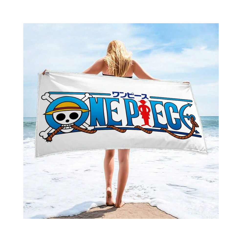 (AL210112025, 90*180CM) One Piece series towel, bath towel, cartoon bath towel, square beach towel-image-OPC-PJ6NXSN-NEW