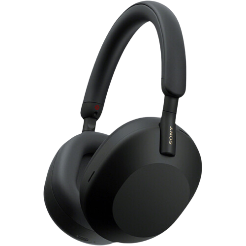 Sony Ακουστικά Sony WH-1000XM5 με ακύρωση θορύβου - Μαύρα