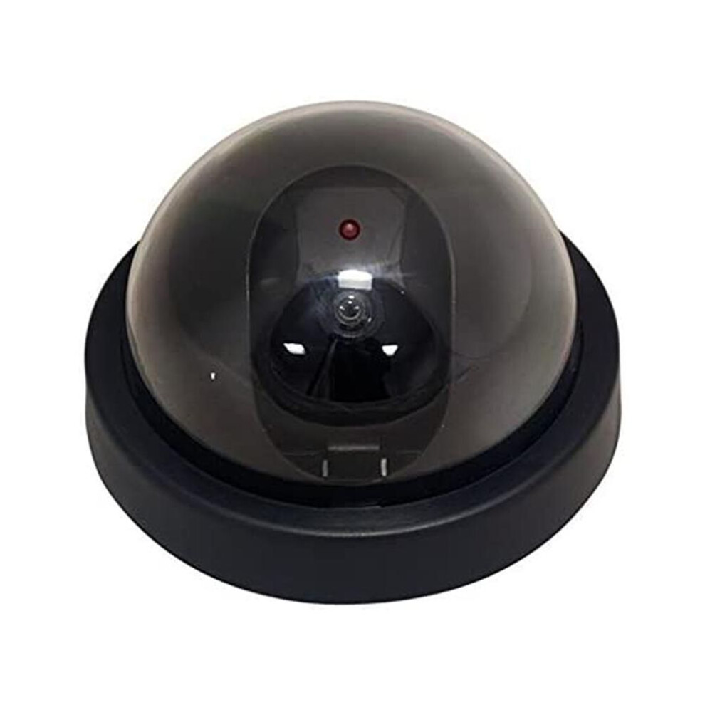 Dome Dummy Security Cctv Camera Simulation Monitor With Led Blinking Light Outdoor Indoor Use
