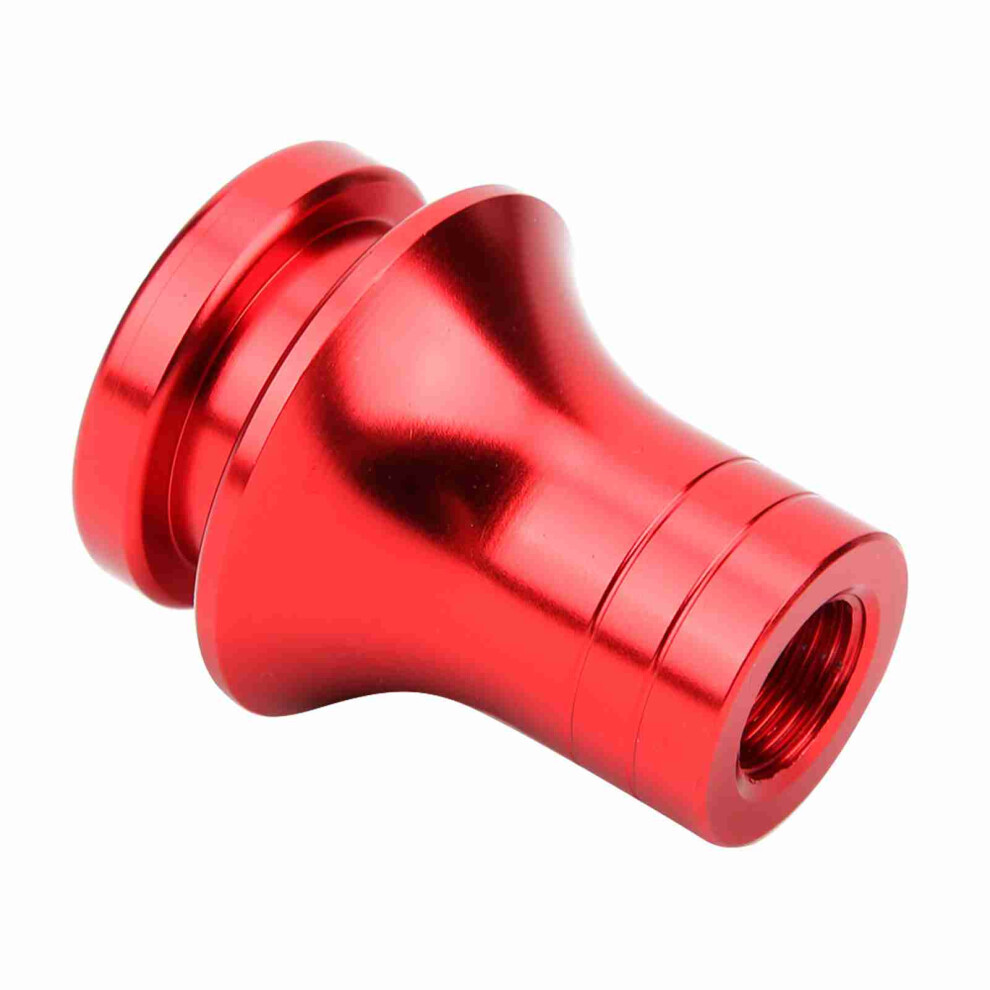 Car Gear Shift Knob Boot Retainer Nut Adapter M12 X 1.25 Alloy Red 7901329855537
