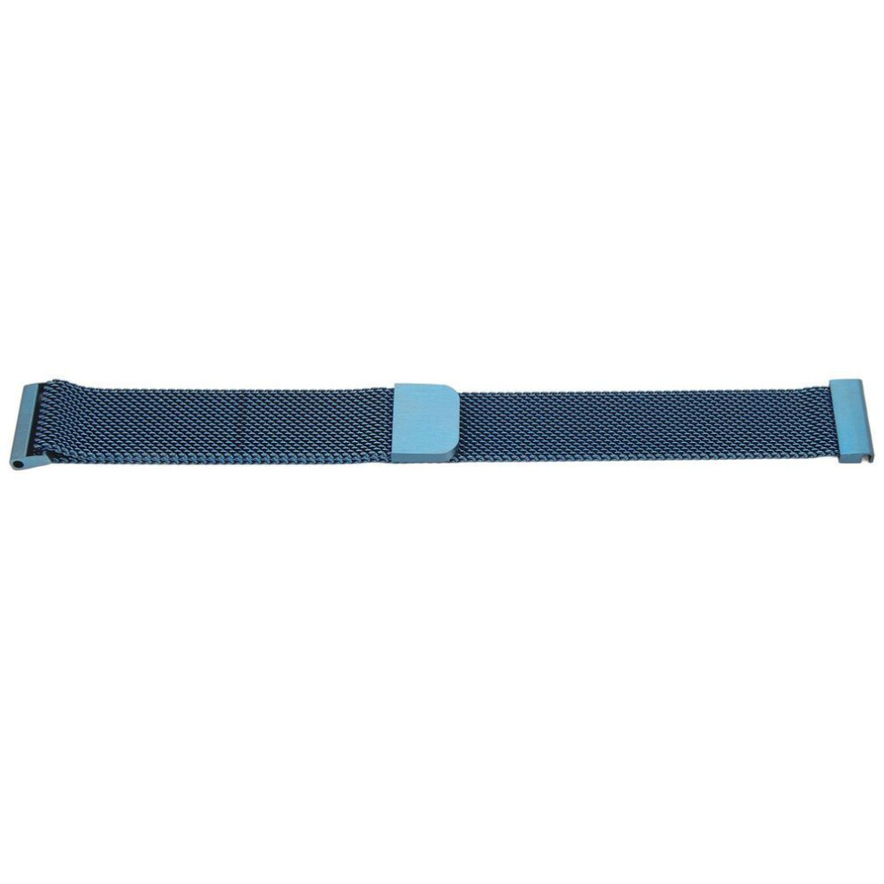 General Watch Band 18mm Stainless Steel Magnetic Absorption Loop Metal Mesh Quick Release Watch