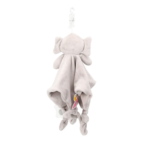 Gray Elephant Newborn Plush Comforter 27cm Soft Baby Towel 2