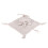 Gray Elephant Newborn Plush Comforter 27cm Soft Baby Towel 14