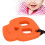 Infant Silicone Teething Necklace - Orange Safe Chewing Toy 9