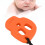 Infant Silicone Teething Necklace - Orange Safe Chewing Toy 8