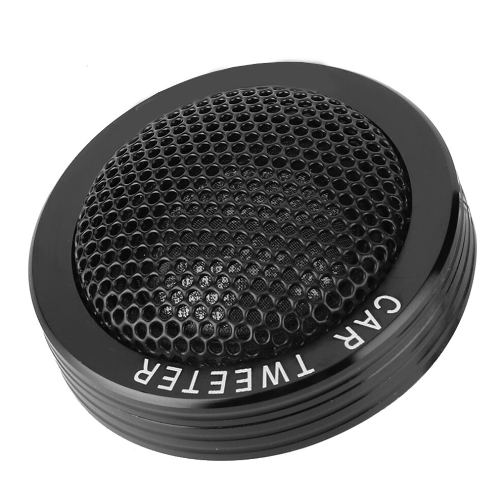High Sensitivity 2Pcs 150W Dome Tweeter Car Audio Speakers Kit Black 3491329859160