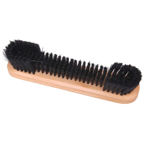 Billiard table rail brush set with solid wooden handle for cleaning pool tables 2