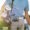 Golf storage bag, Adjustable rangefinder mount for protection Golf accessory bag 2