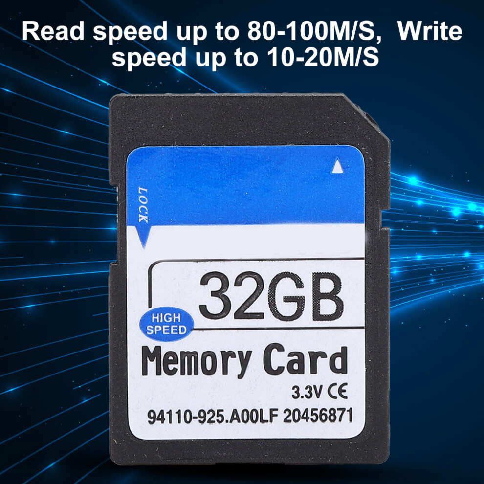 High Speed 32G Memory Card For Camera, Mp3/Mp4, Game Machine, Compact Size 5071329871492