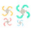 Craft Perfect Pom Poms: 4 Sizes Plastic Maker Set for Knitting Fun 8