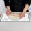 60x40cm Black Silicone Dough Kneading Mat with Scales for Baking 5
