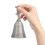 Creative Bar Handbell Counter Reminder Bell for Dinner Room Class Silver 12
